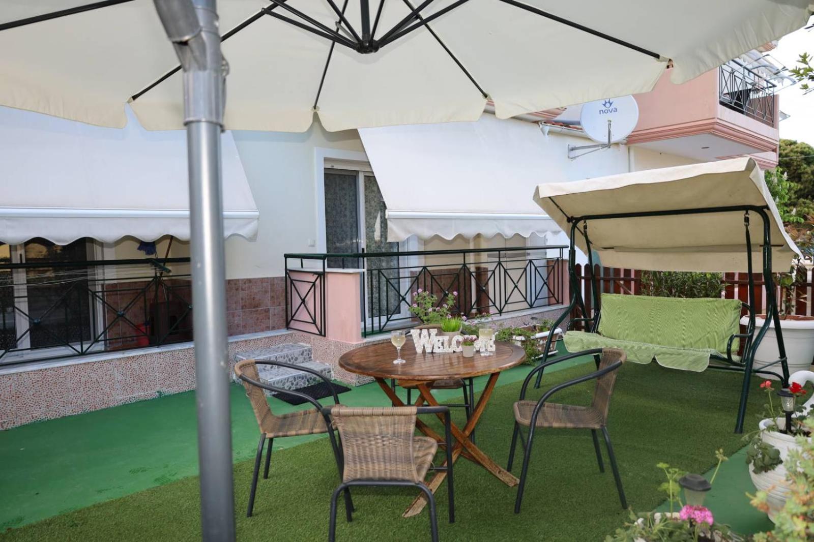 Apartamento Cozy House Keramotí Exterior foto